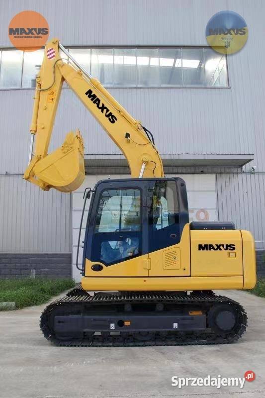 Refundacja 50 NOWA Koparka gąsienicowa MAXUS 15 Aleksandrów Łódzki