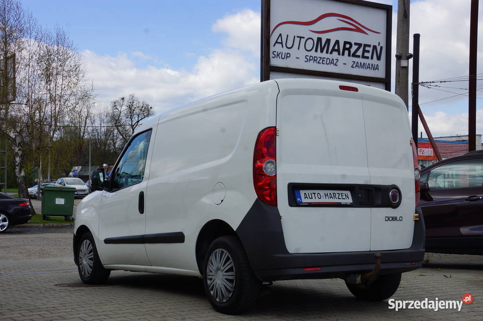 Fiat Doblo 16 Diesel 105 Klimatyzacja Hak Salon biały Nowy Sącz