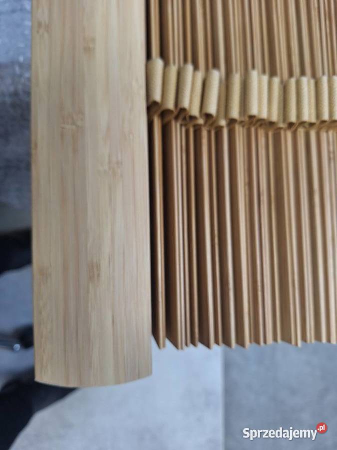 żaluzja bambusowa drewniana 50 mm Krasnosielc