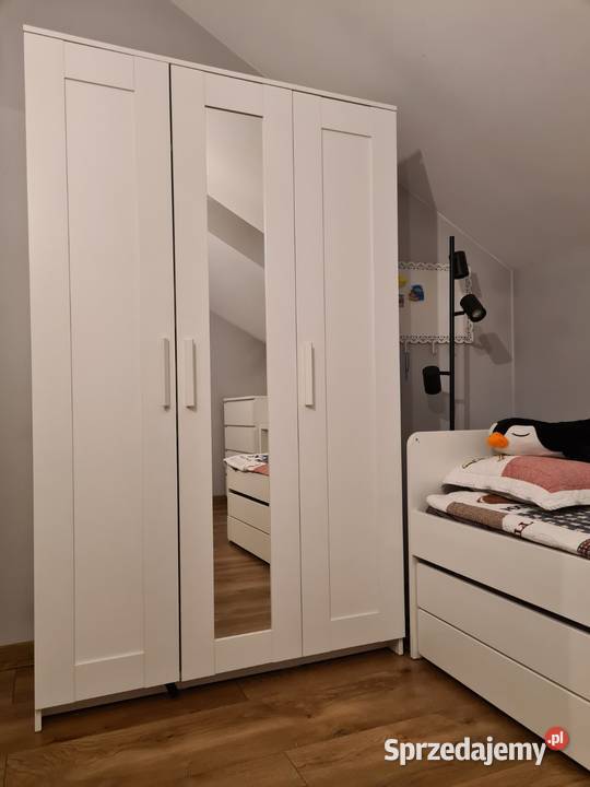 Okazja Biały komplet mebli IKEA zestaw do pokoju Meble do salonu Kęty