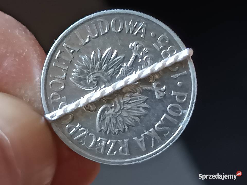 Sprzedam monete 50 groszy 1985 skretka zle bity Chełm