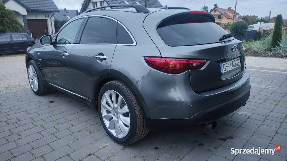 Infiniti QX70 S premium bezwypadkowy 3000cm3 QX70 zachodniopomorskie Warszkowo