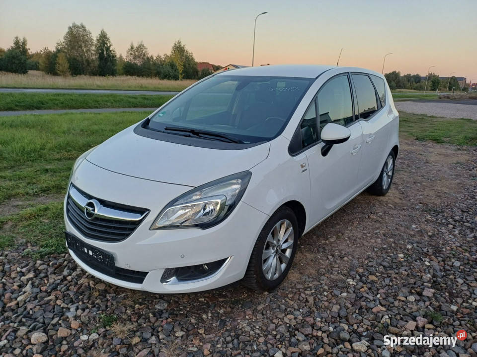 Opel Meriva zadbana bogata wersja GWARANCJA II biały Łochowo