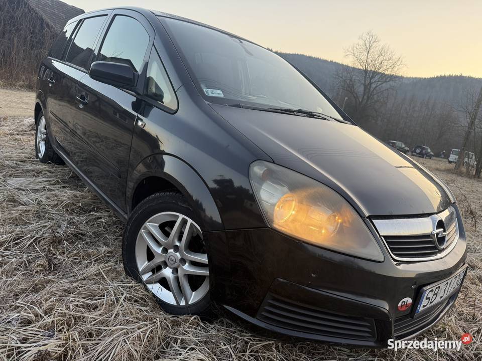 Opel Zafira 19CDTI KLIMA Oszczędna Alusy ŁADNA czarny Zafira