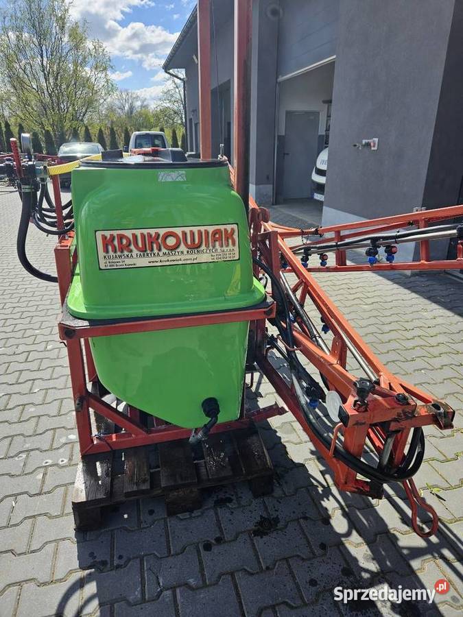 Opryskiwacz krukowiak 400l belka 12m Stogniowice
