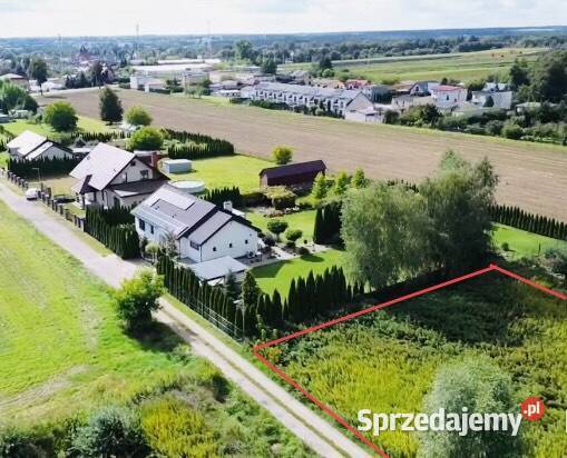 Działka budowlana 1300m2 WZ bezterm Media Kolej Lipno