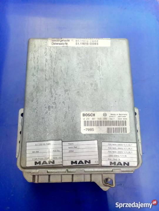STEROWNIK BOSCH 0281001468 51116157127 MAN