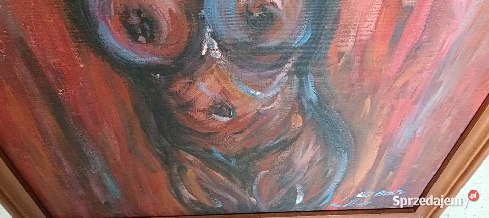 Piękny obraz Namiętność w czerwieni mazowieckie Warszawa