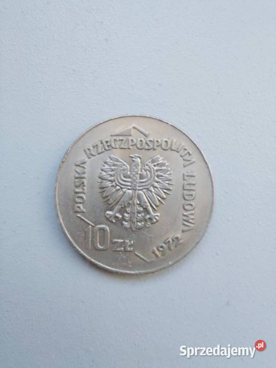 moneta 10 PRL 50 lat Portu w Gdyni 1972 Poznań sprzedam