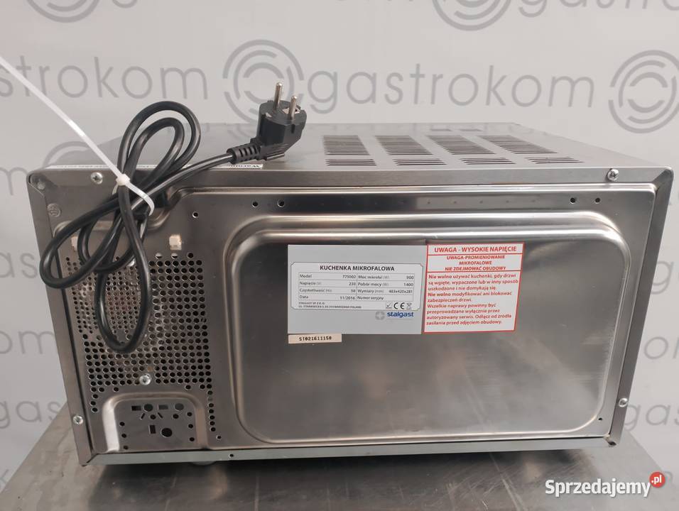 Kuchenka mikrofalowa Stalgast 775002 Wrocław