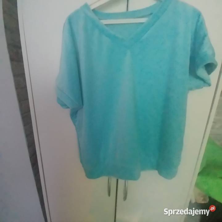 Piękny welurowy dres w miętowym kolorze Rozmiar Chorzów