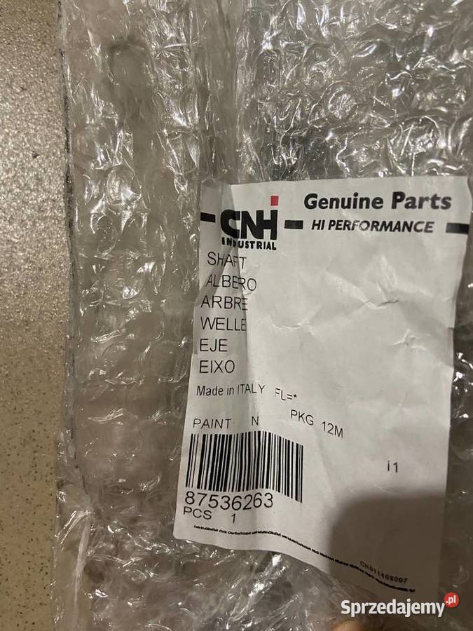 87536263 Wałek sprzęgła T7 Magnum Puma Oryginał Warszawa