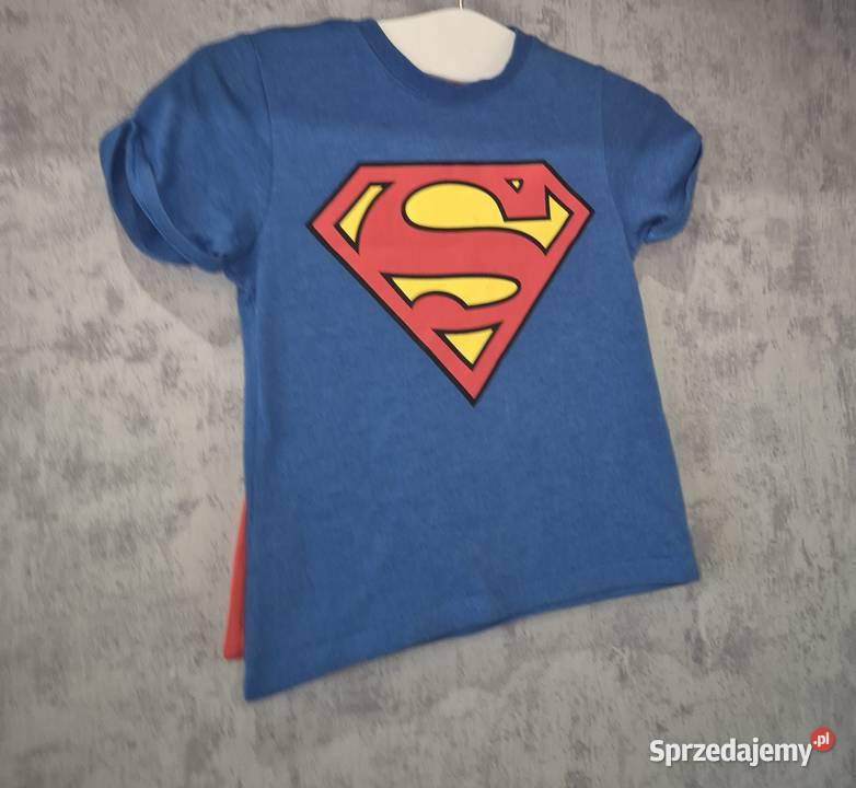 Zestaw chłopiec koszulki Superman Małpa 122 Bluzki, koszulki i kaftaniki łódzkie