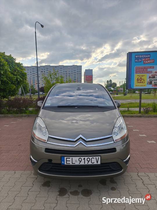 Citroen C4 Picasso I 17 salonowe 2 właściciel C4 Picasso Łódź