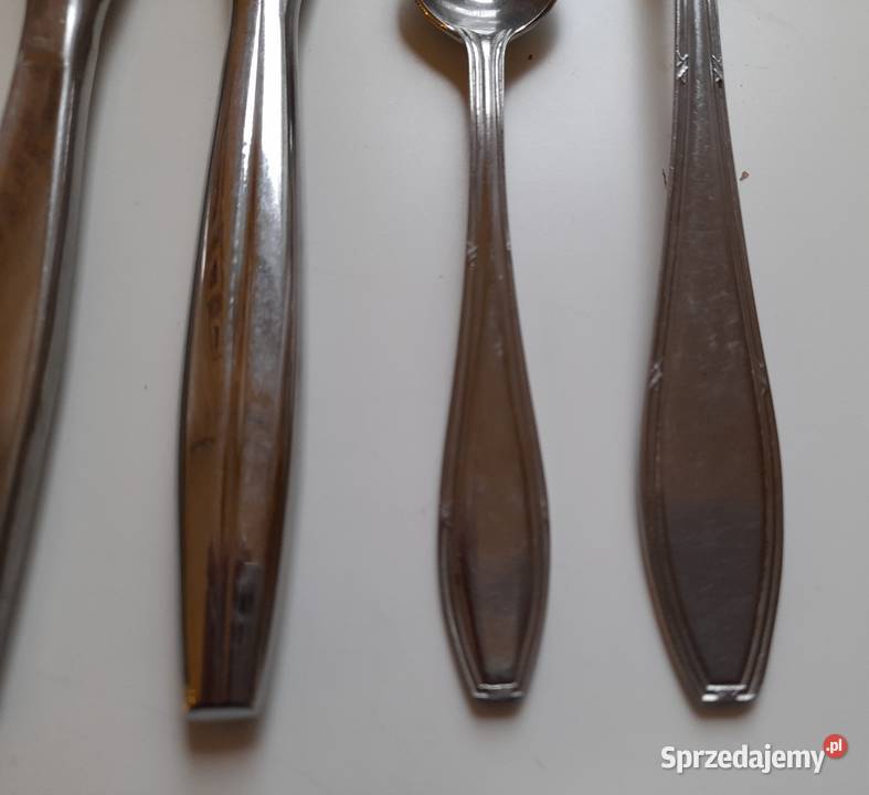 Retro Vintage Sztućce HEFRA PRL Sygnatura 12 Gdańsk
