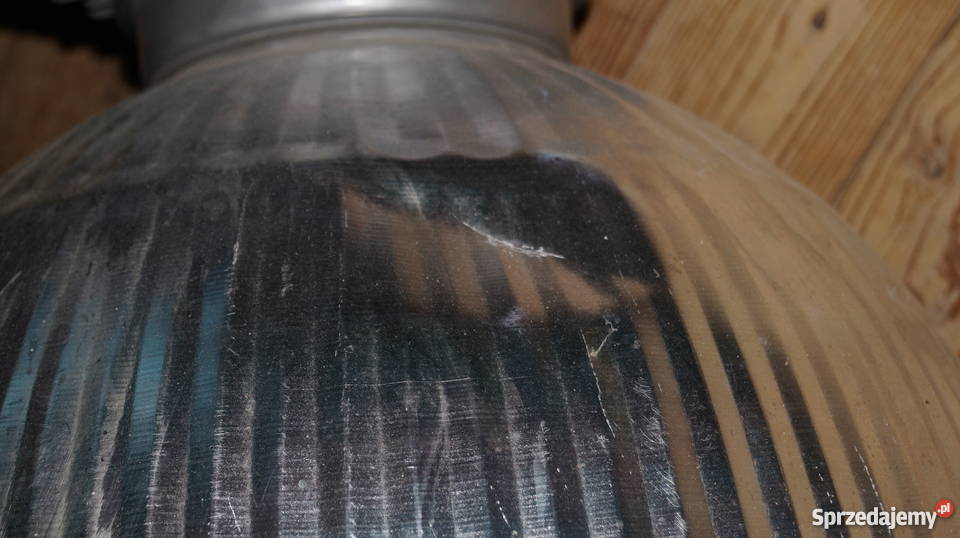 Duża lampa Loft Industrial aluminiowa Mrowino