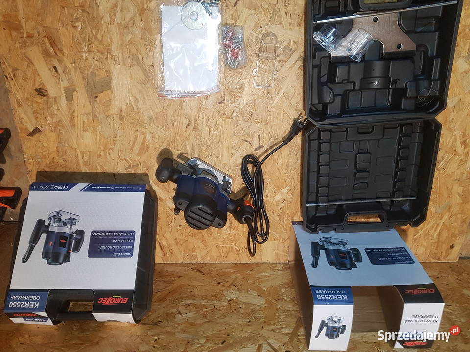 FREZARKA GÓRNOWRZECIONOWA 2550W 68MM 12X FREZY Elektryczne wielkopolskie