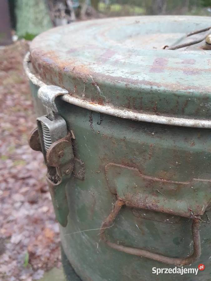 Termos polowy duży kocioł wojskowy Antyki, Sztuka, Kolekcje Warszawa