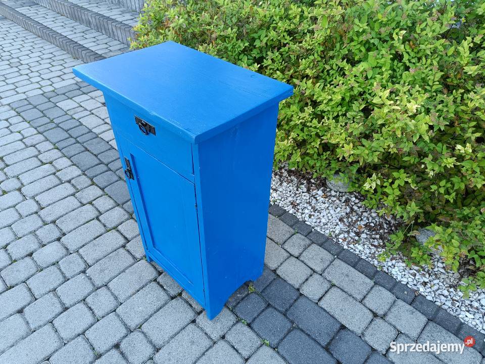 SZAFKA drewniana stara Nakaslik 50x30 wys 80 Brzostek