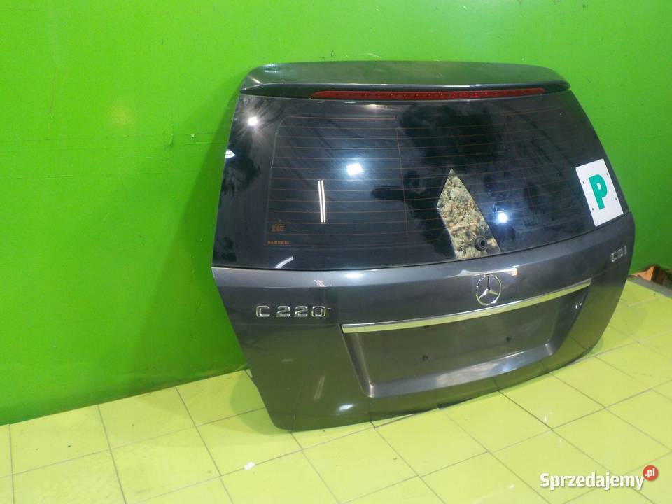 MERCEDES C W204 22 CDI 08r klapa tyl Suków