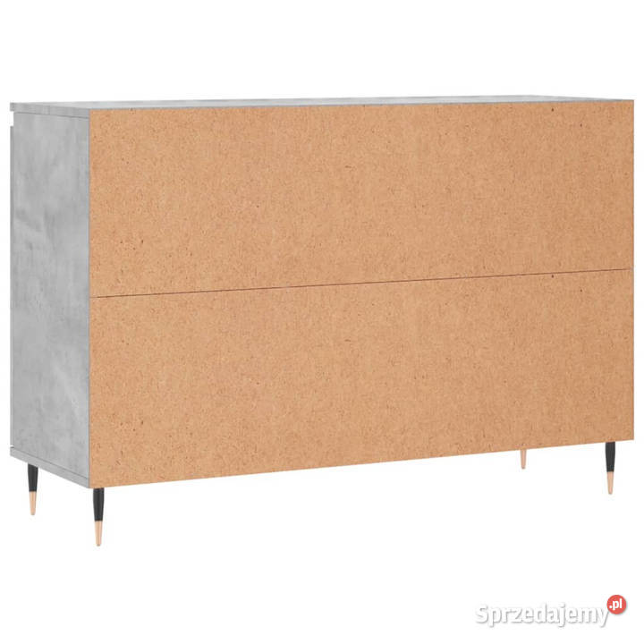 Szafka szarość betonu 104x35x70 materiał Pozostałe mazowieckie