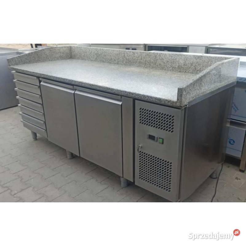 Stół Chłodniczy do Pizzy Blat Granitowy