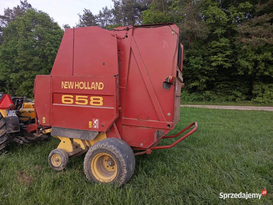 Sprzedam prasę Holland 658 New Holland Rolujące (belujące) Talczyn sprzedam