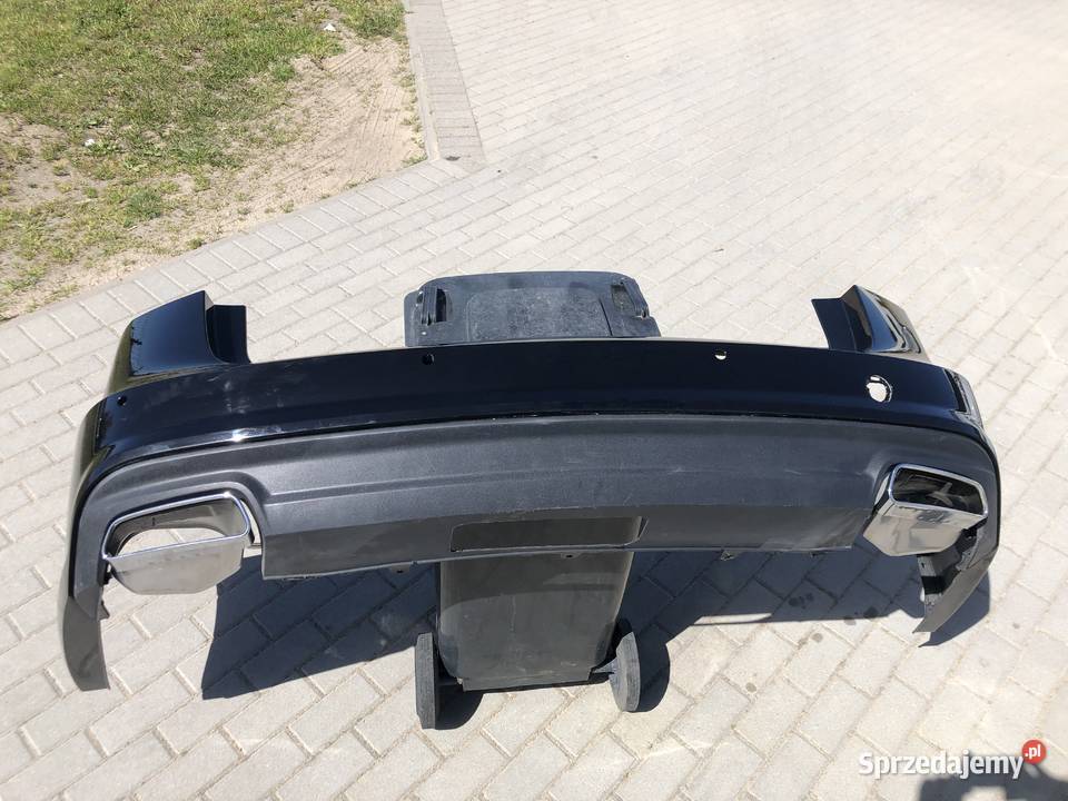 Zderzak Audi A6 C7Lift tył kompletny wydechy pomorskie Lębork