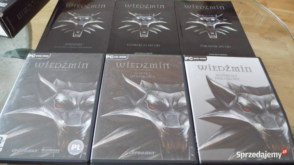 Wiedźmin Edycja kolekcjonerska Zestaw Radzewice