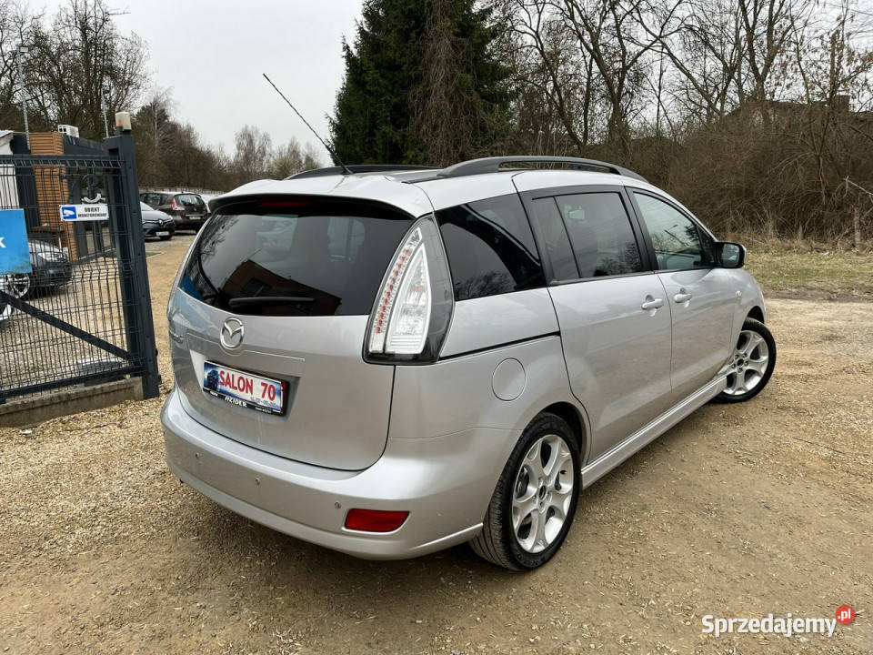 Mazda 5 20 1WŁ Elektryczne drzwi Xenon Skóry elektryczne lusterka Częstochowa