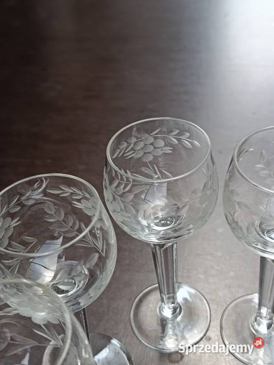 Stare kieliszki 6 Warszawa