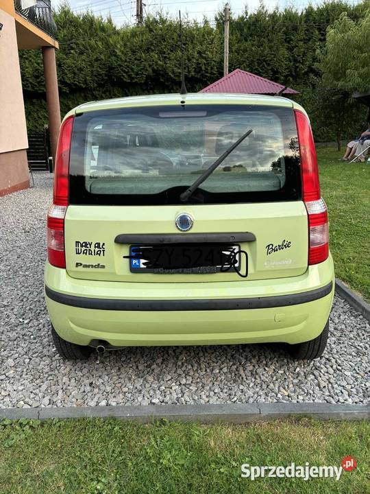Fiat panda sprzedam Rok produkcji 2005 śląskie Bierna sprzedam