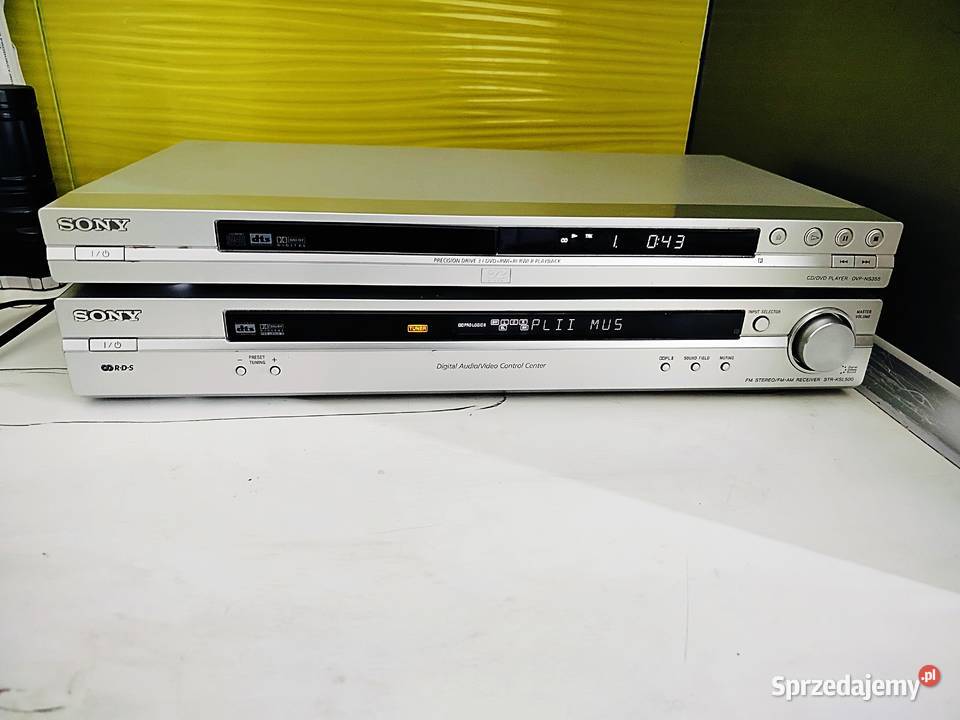 Kino domowe Sony STR KSL 500 DVD NS355 Mińsk Mazowiecki