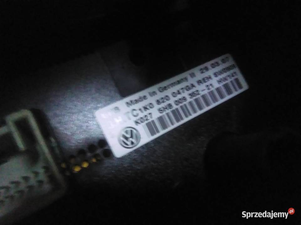 Panel sterowania AC 5M1 obudowa VW Golf Plus Cewice