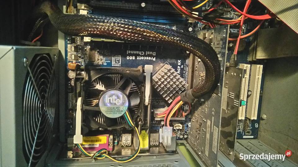 Pc pentium IV 24 ghz ram 1gb Warszawa