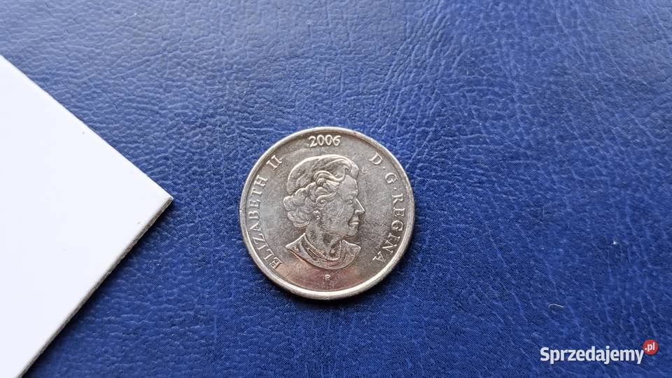 Stare monety 25 cent 2004 Kanada 1