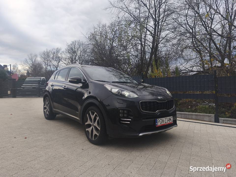 Kia sportage GT line 20 crdi 4x4 AWD wersja system Start-Stop