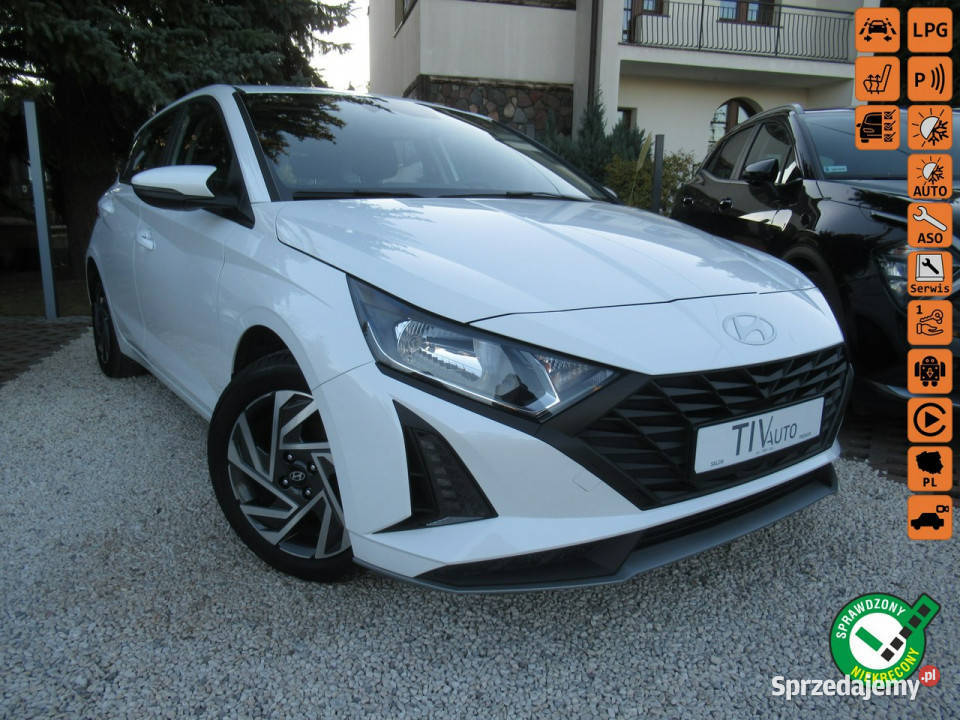 Hyundai i20 BEZSZKODOWY GAZ Fabryczna Gwarancja Warszawa