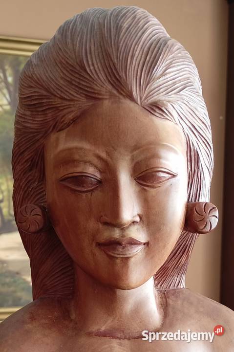 Rzeźba figura akt drewniana Rzeszów