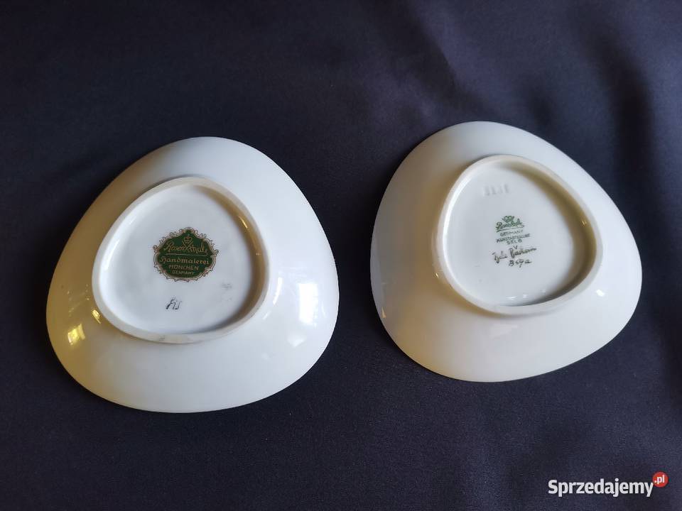 Stara porcelana Rosenthal 2 talerzyki Bele Siemianowice Śląskie sprzedam