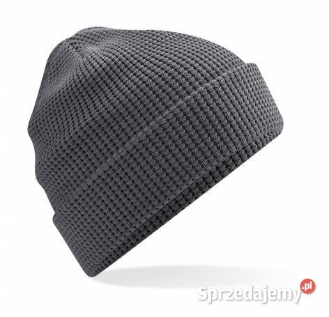 Bawełniana Czapka szara BEECHFIELD