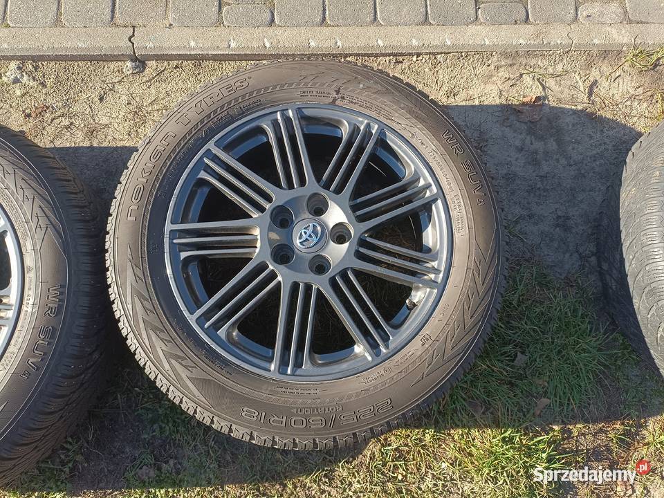 Toyota RAV4 oryginalne alu 18 opony zimowe Ostrołęka