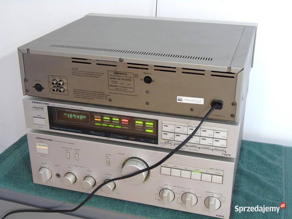 Magnetofon Onkyo TA2360 Integra 3 głowice Jasło