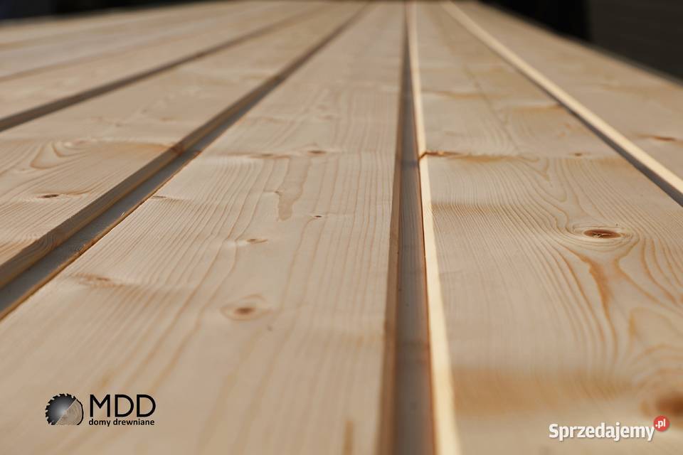 Szalówka deska elewacyjna świerkowa 14 x 121 mm Łabuńki Pierwsze sprzedam