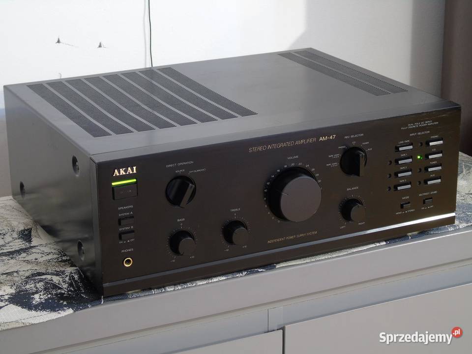 Świetny wzmacniacz Akai AM47 sprawny i mocny 2x