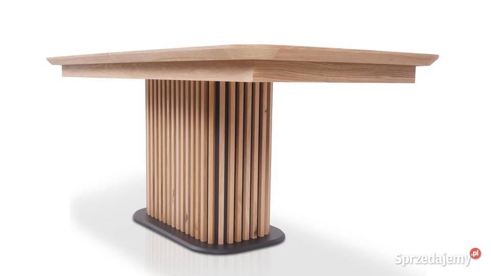 Stół Arcadia dębowy 200 x 90 2 x 40 200cm Woźniki