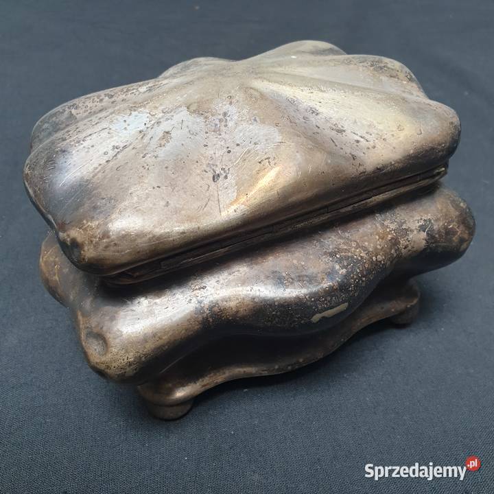 Cukiernica cukierniczka skrzynka antyk XIX wiek Warszawa