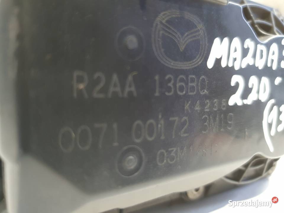 PRZEPUSTNICA Mazda 6 II GH 22 CITD R2AA136B0 osobowe