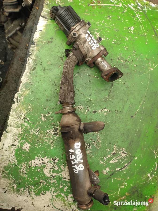 FIAT DOBLO 19JTD zawór EGR rura chłodnica spalin osobowe świętokrzyskie Kielce