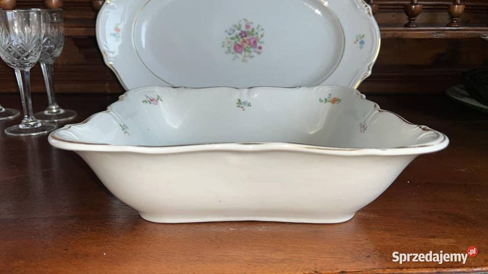 Półmisek Wałbrzych Made in Poland 19521992r Porcelana i szkło pomorskie Gdańsk